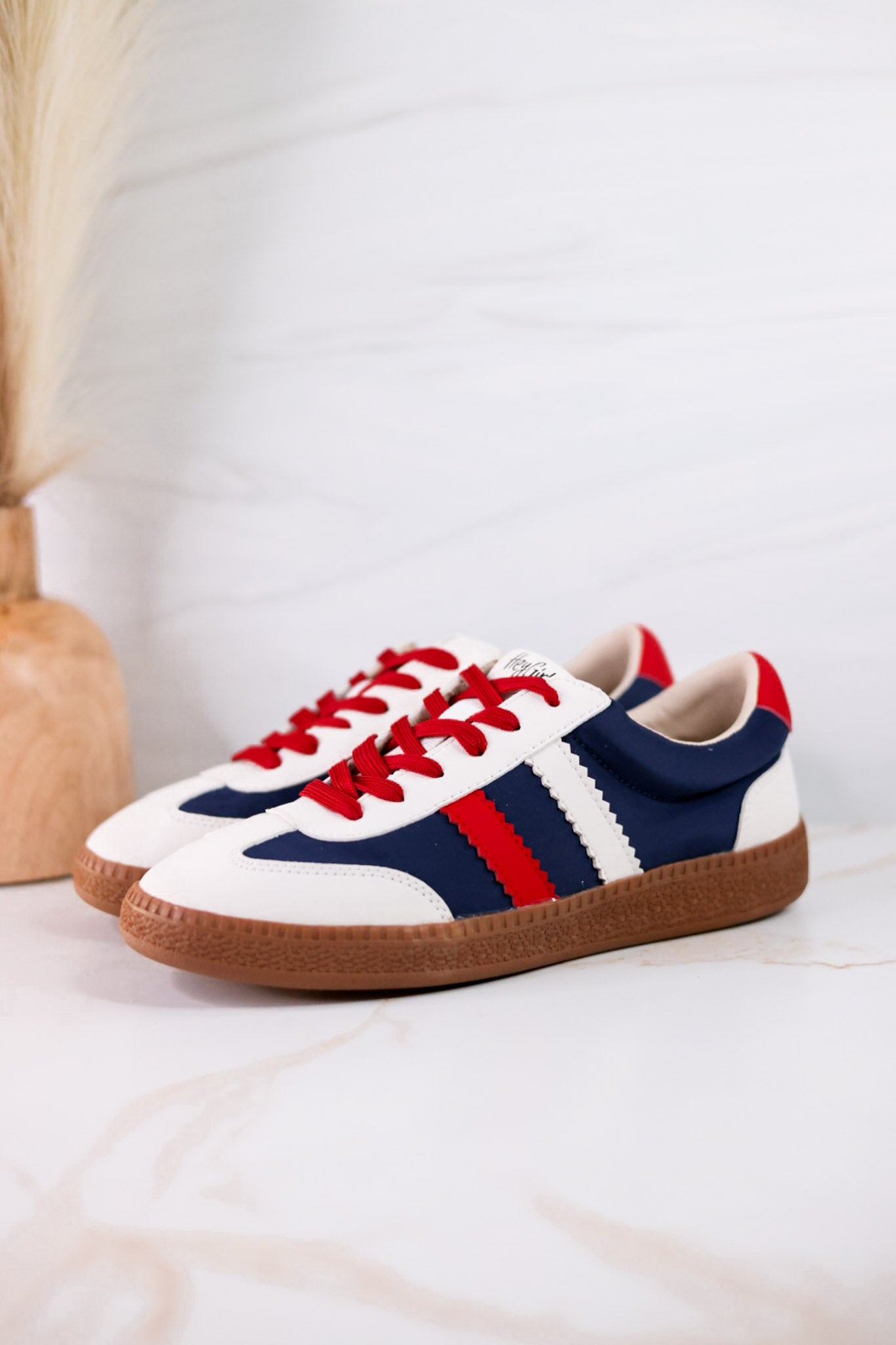 Heads Up Red White & Blue Sneakers