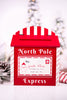 North Pole Express Wooden Letter's To Santa Mailbox