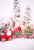 Double Sided Wooden Santa Christmas Train