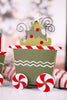 Double Sided Wooden Santa Christmas Train