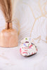 Tip Included Floral Pointed Toe Mules with multicolor floral design and bow accent for stylish comfortable footwear accessory