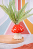 Ceramic Mushroom Vase