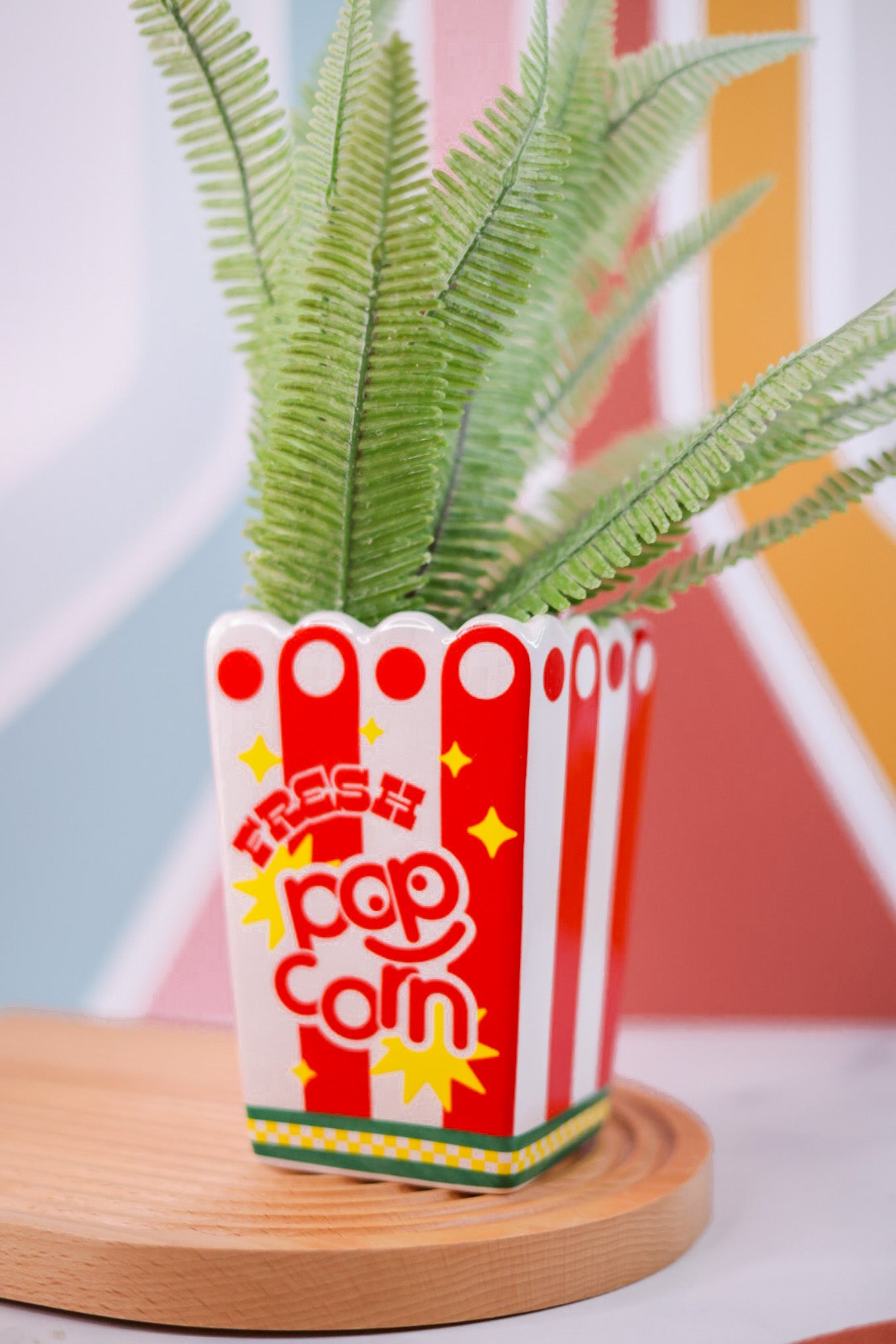 Popcorn Bag Vase