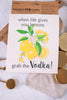 Grab The Vodka Swedish Dish Cloths (2pk)