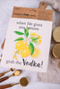 Grab The Vodka Swedish Dish Cloths (2pk)