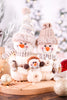 Cocoa Cream Snowman Family