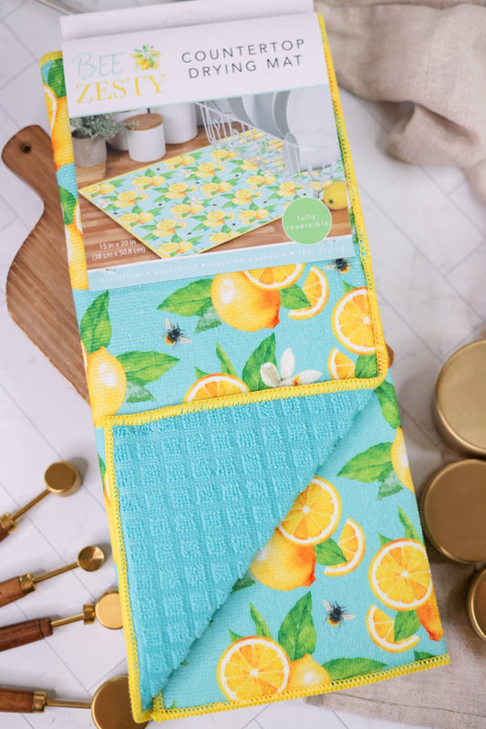 Bee Zesty Countertop Drying Mat
