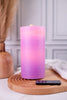 Colorful Water Wick LED Candle With Remote (5 Colors)