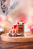 Gingerbread Train Ornament