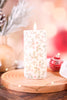 6" Holly LED Pillar