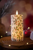 6" Holly LED Pillar