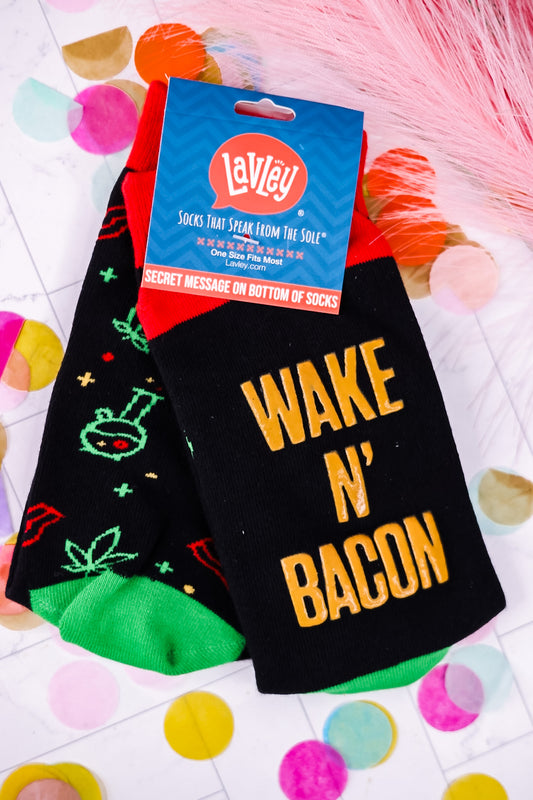 Wake N Bacon Socks