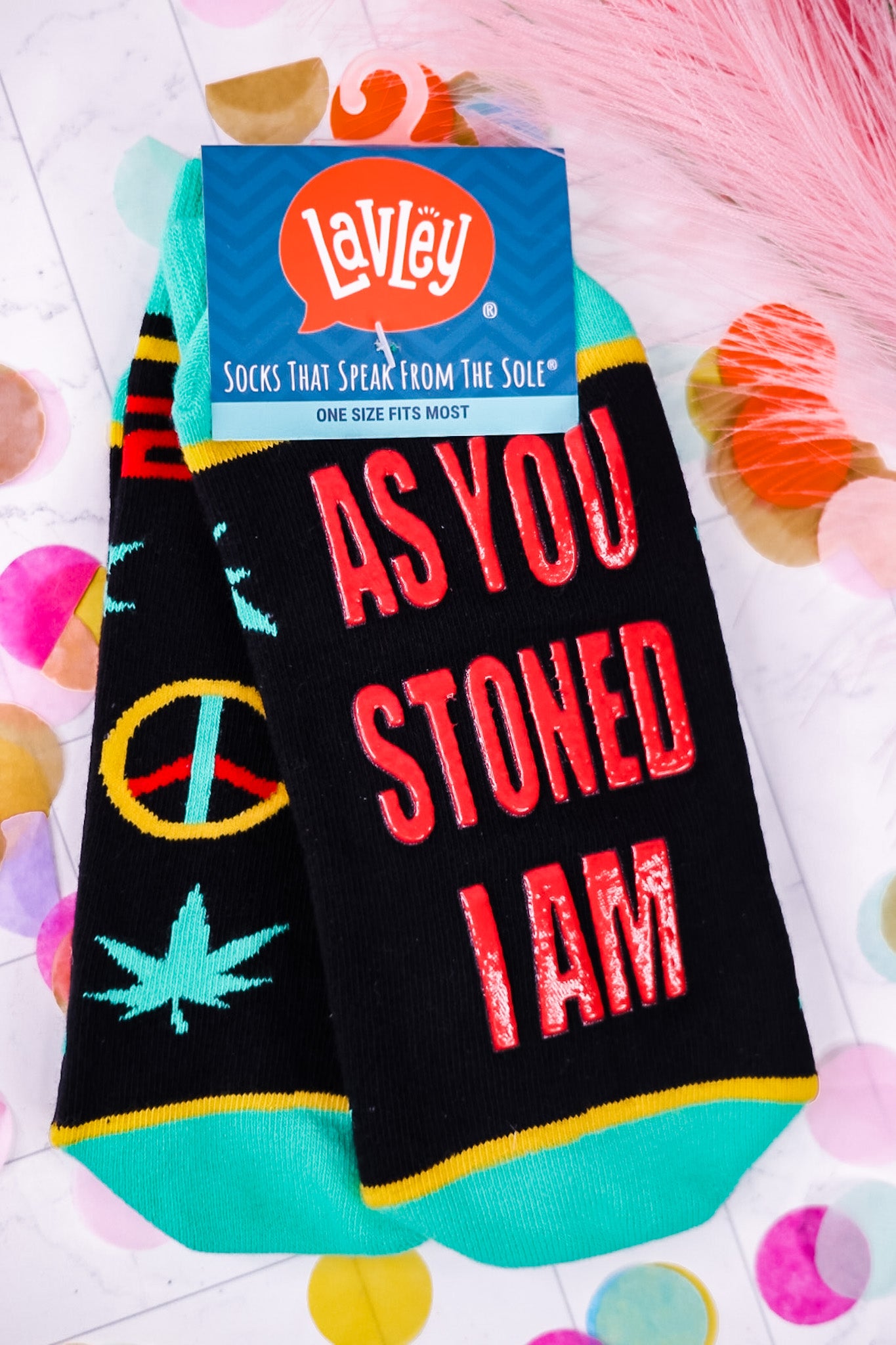 Not as Think as You Stoned I am Socks