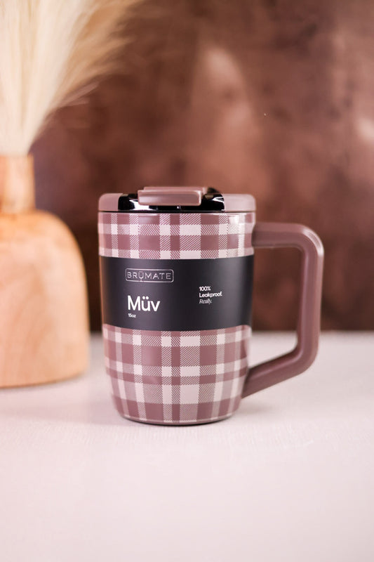 Brumate Pecan Plaid 15oz Müv Mug