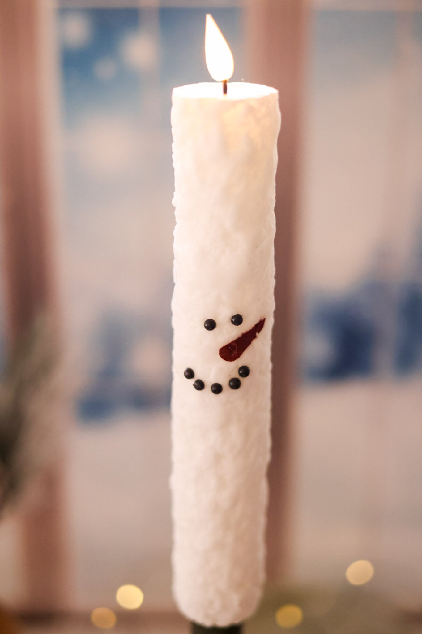 Thick 11.25 Inch Snowman Taper