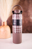 Brumate Pecan Plaid 25oz Rise Tumbler