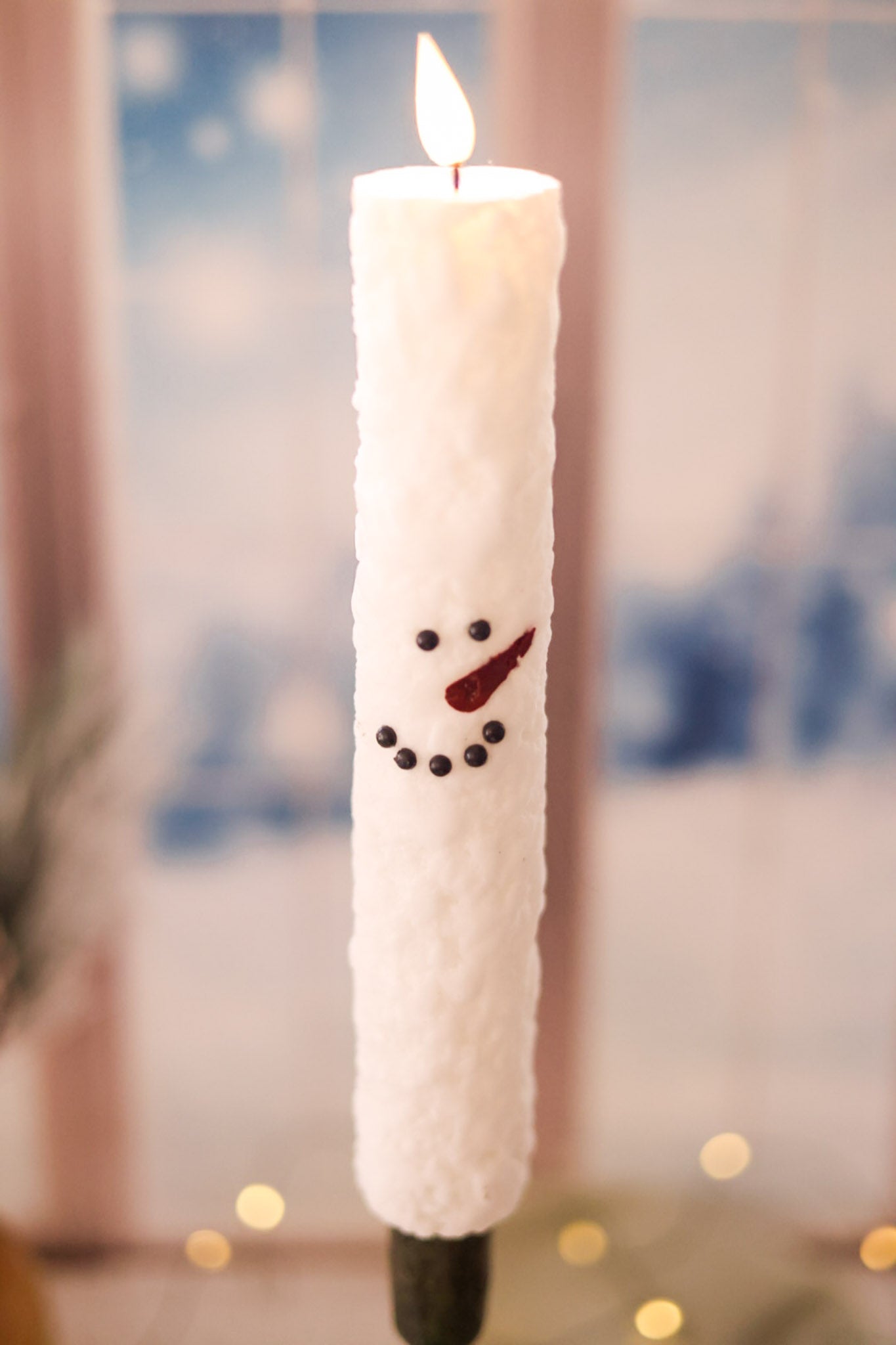 Thick 11.25 Inch Snowman Taper