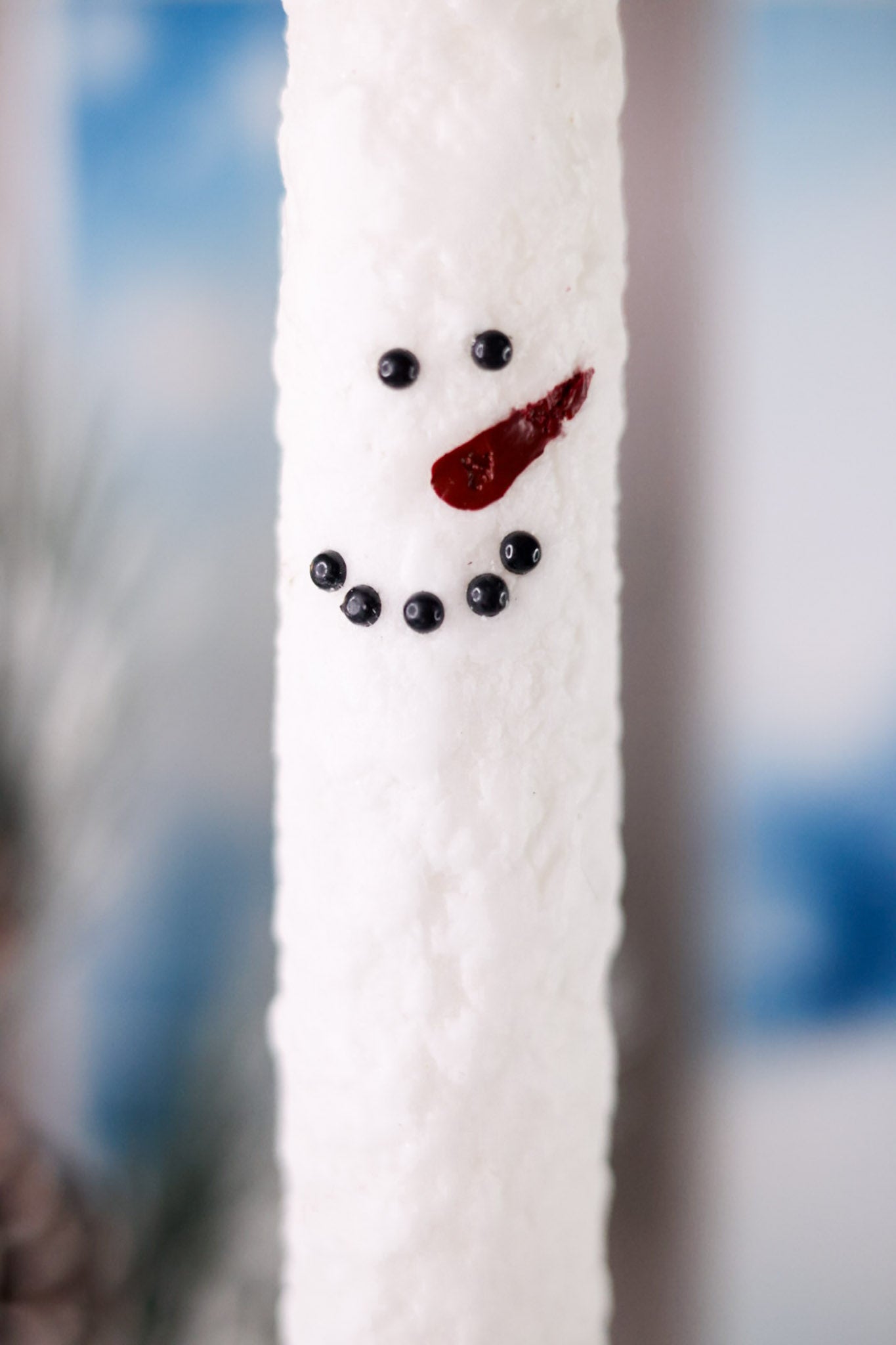 Thick 11.25 Inch Snowman Taper