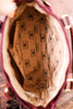 Canyon Check Leather & Cowhide Concealed Carry Purse
