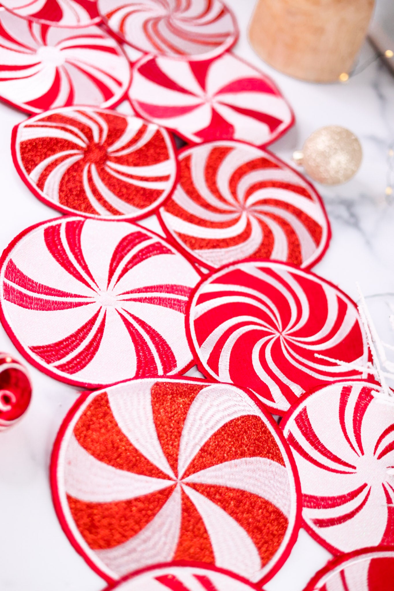 Peppermint Table Runner