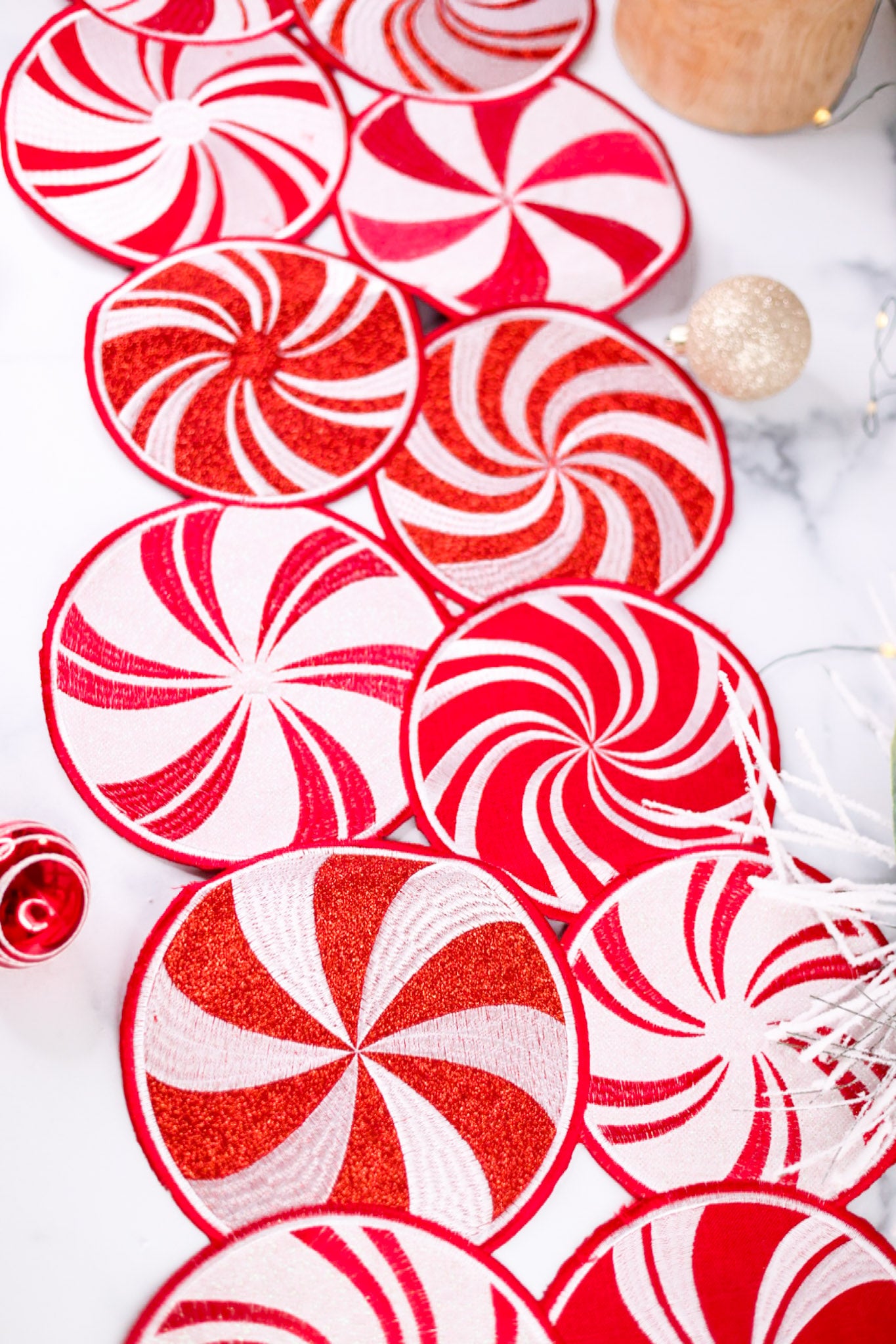 Peppermint Table Runner