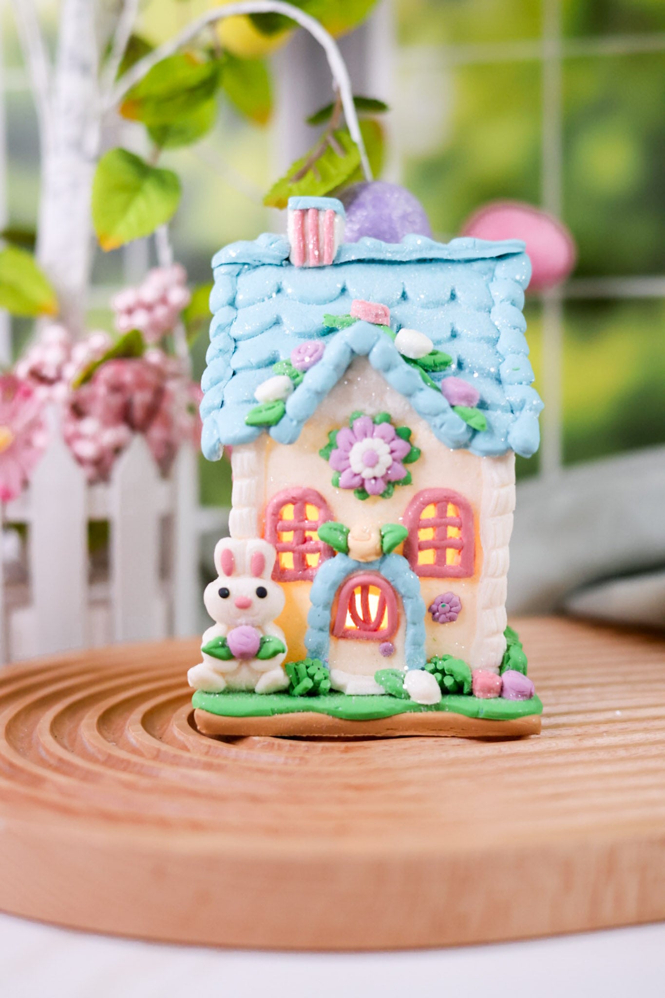 Springtime Clay Gingerbread Tabletop Decor (5 Styles)