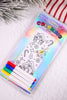 Gingerbread House DIY Coloring Ankle Socks