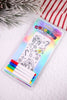 Gingerbread House DIY Coloring Ankle Socks