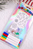 Christmas Icons DIY Coloring Socks