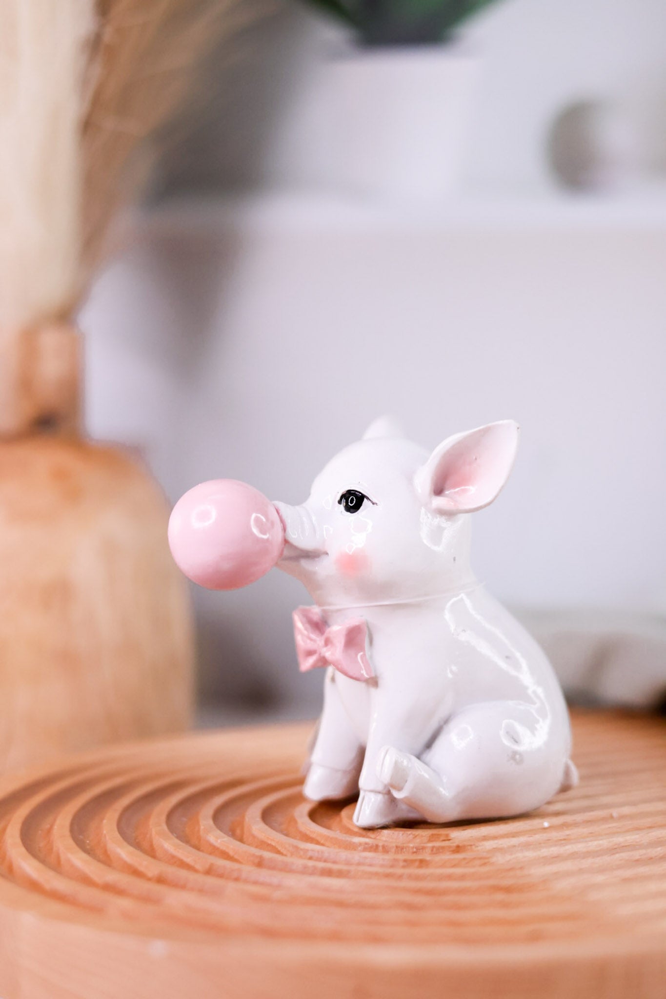 5.5" Piglet Blowing Bubble Figurine (2 Styles)