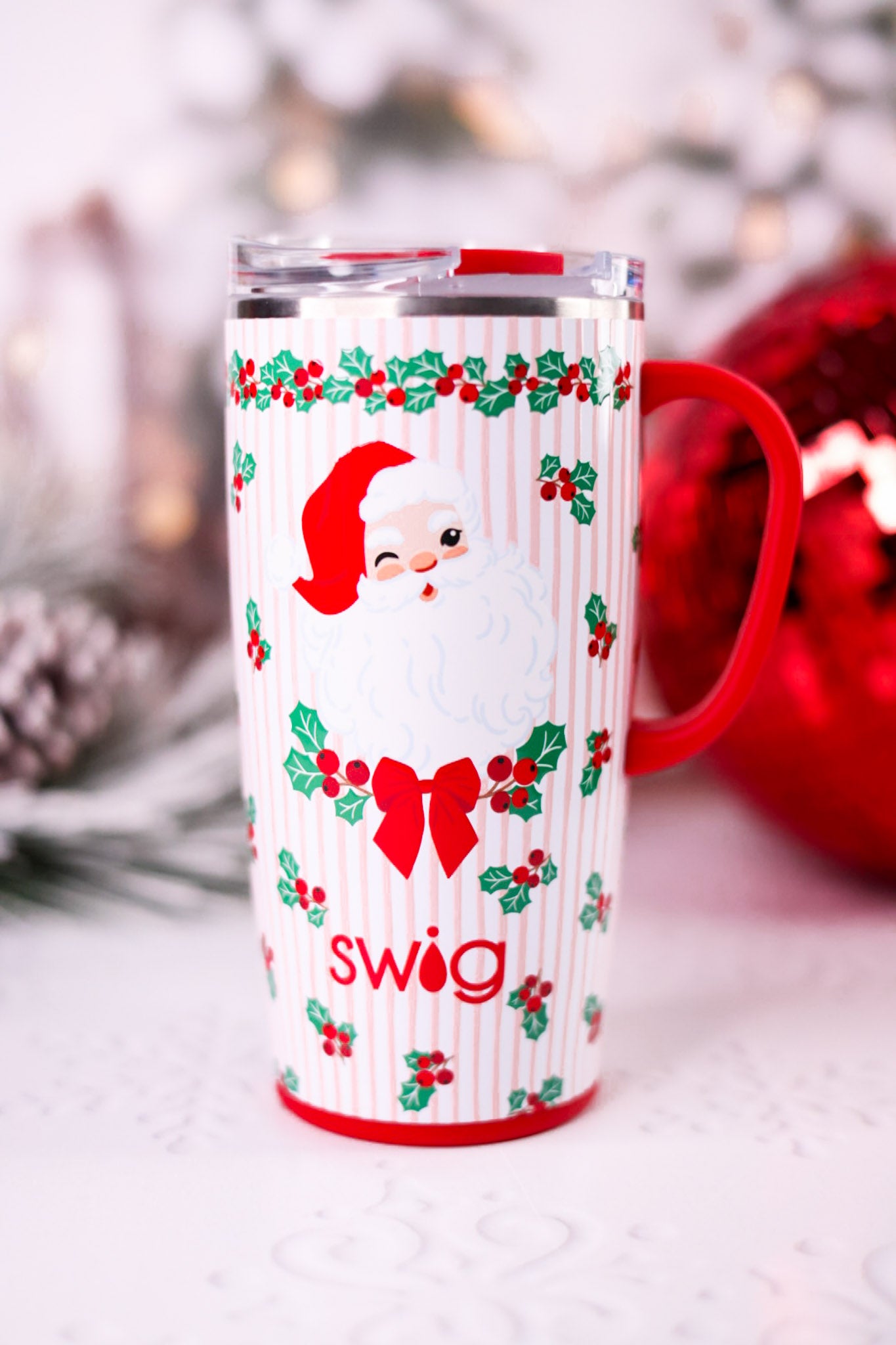 Santa Claus 22oz Travel Mug