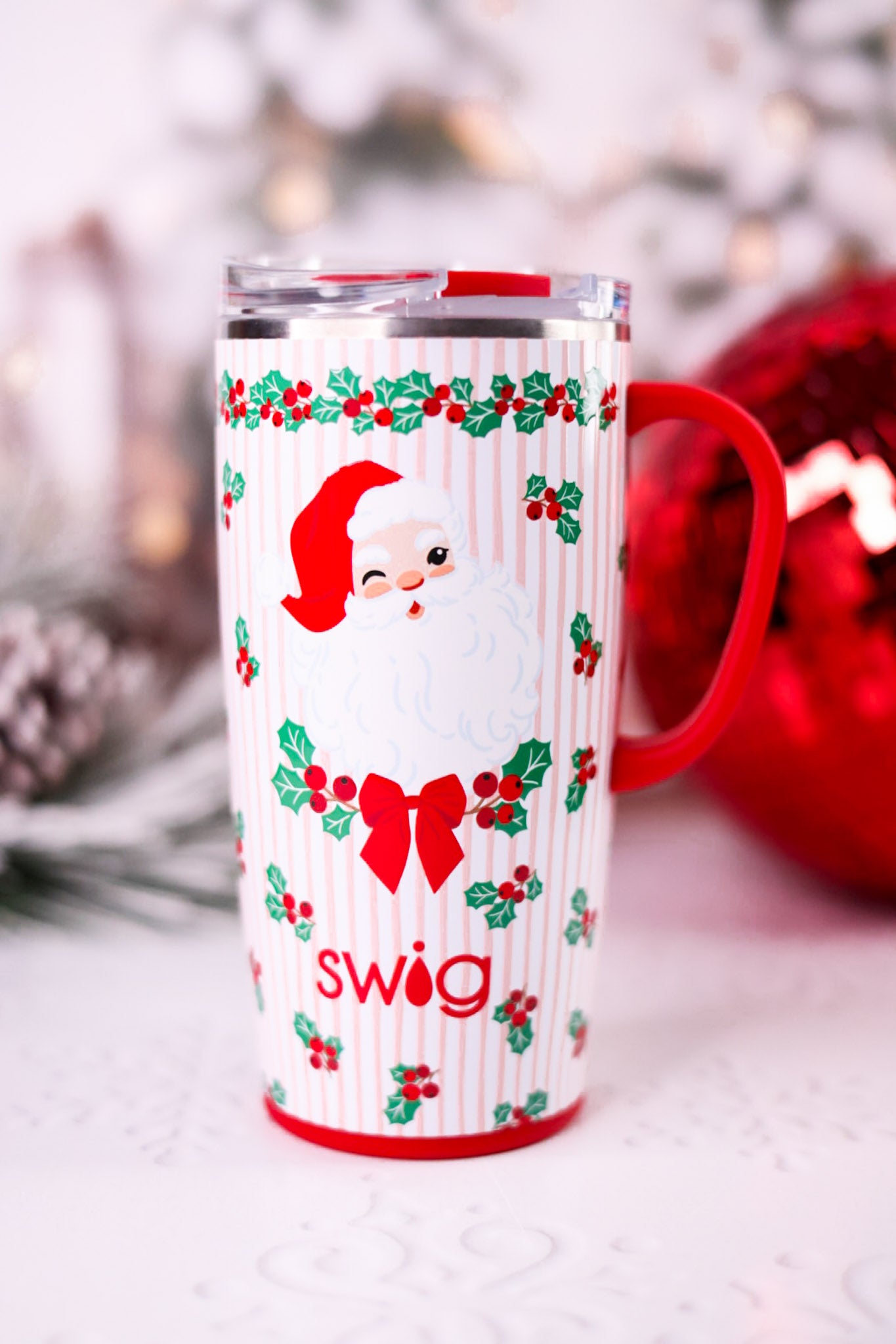 Santa Claus 22oz Travel Mug