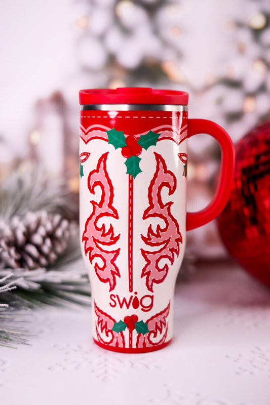 Howdy Holly 24oz Leakproof Travel Mug