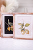 Reversible Wood Framed Lemon Sign