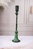Green Forged Iron Candle Holders (4 Sizes)
