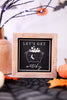 Witchy/Thankful Reversible Wood Frame Sign