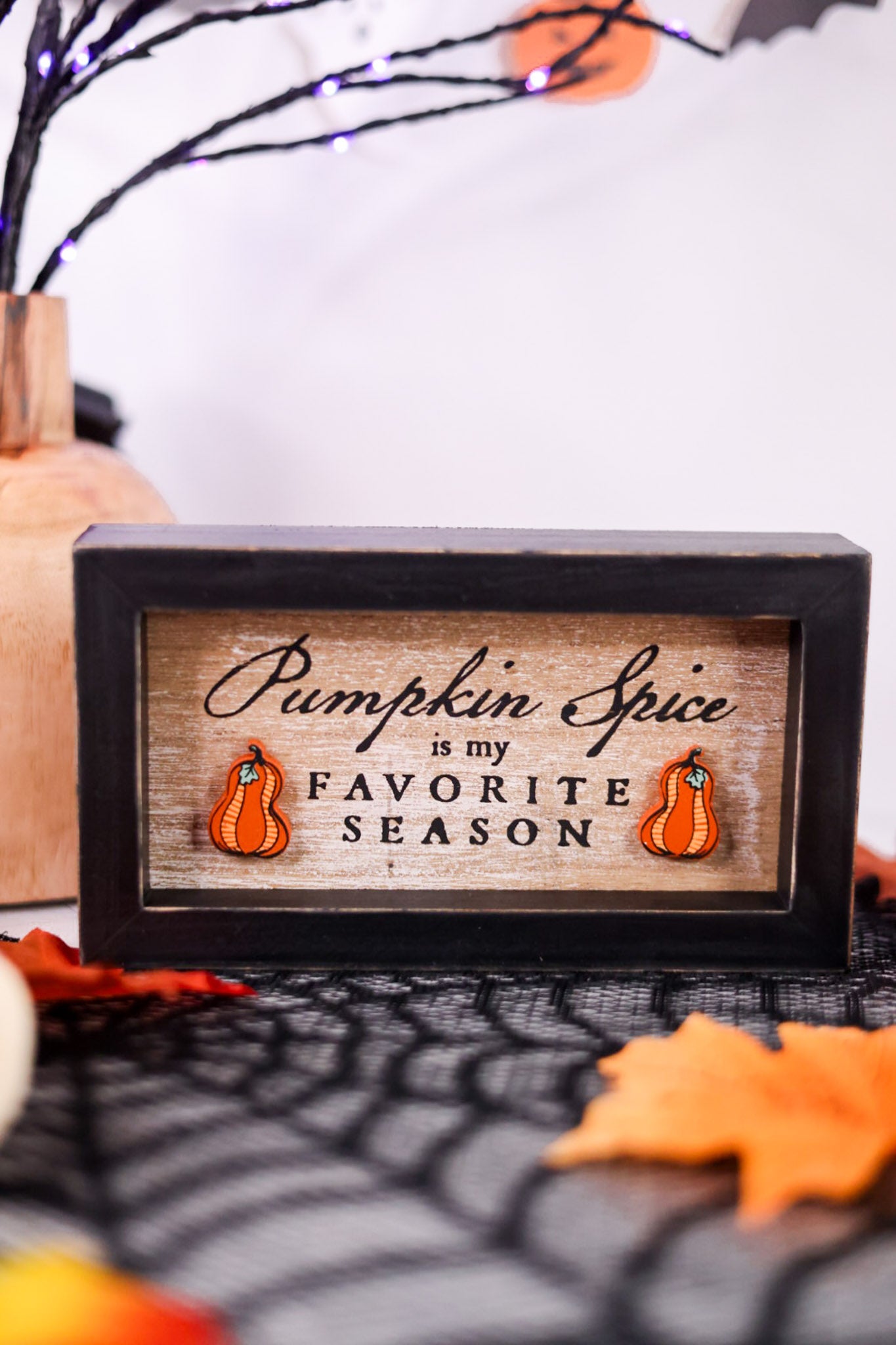 Witch/Spice Reversible Wooden Frame Sign