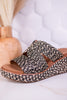 Golden Hour Black Combo Wedges