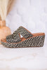 Golden Hour Black Combo Wedges