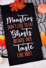 Monsters Don't Eat Ghosts Towel