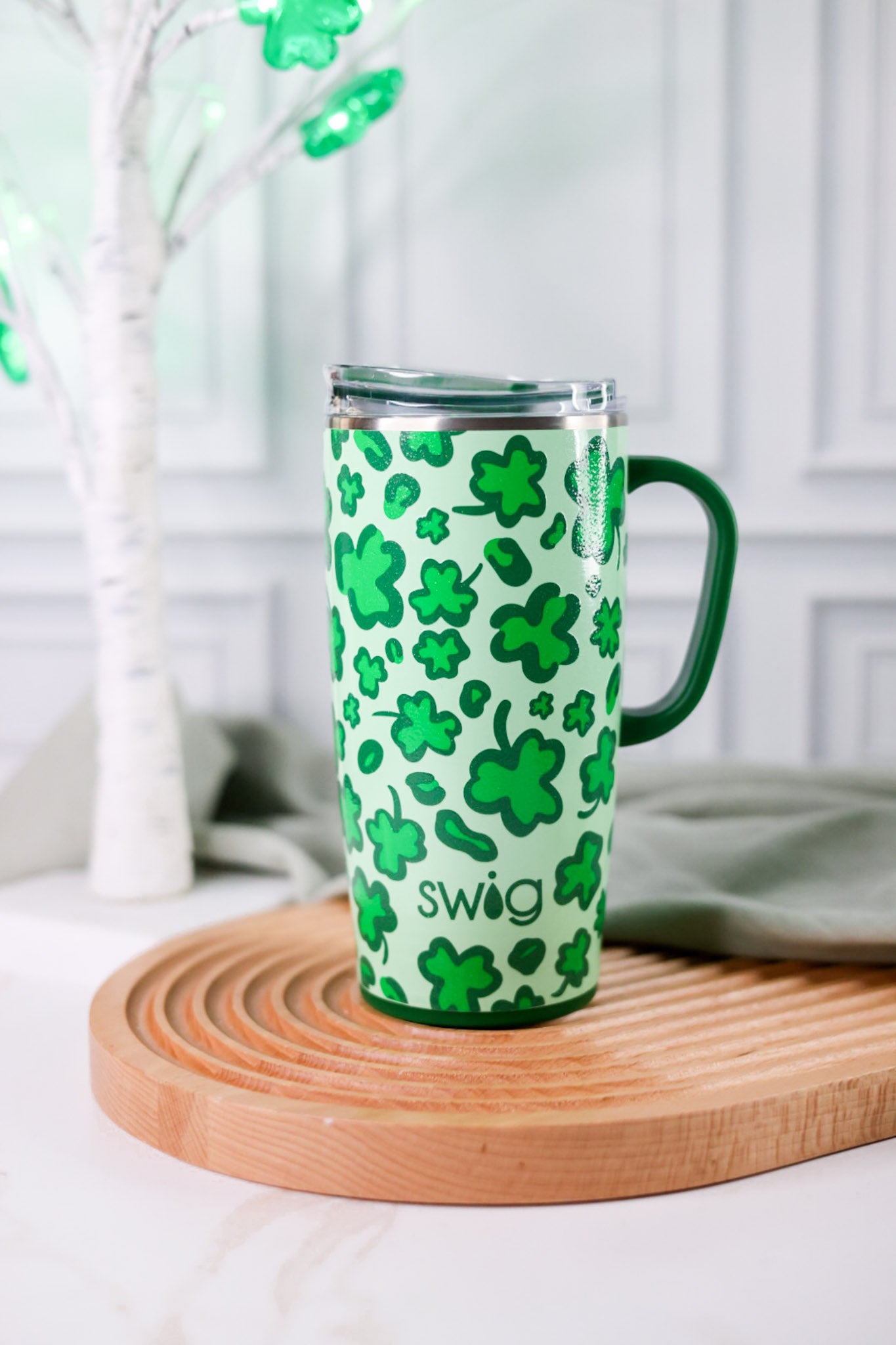 Lucky Leopard 22oz Travel Mug