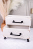 2 Tier Wooden Drawer Planter