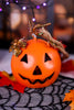 Metallic Jack O' Lantern Ornament (4 Colors)