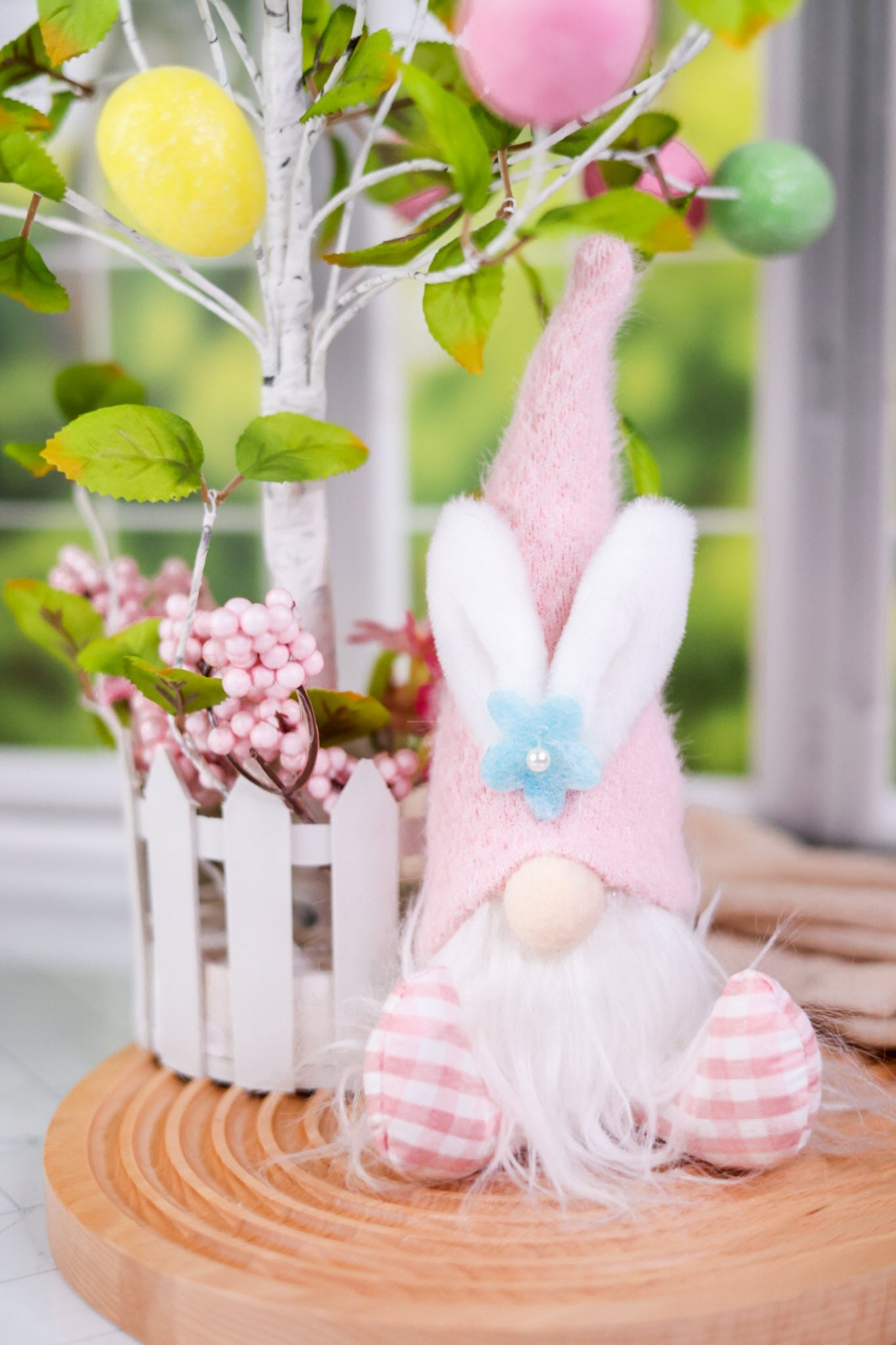 Plush Sitting Bunny Gnomes (2 Colors)