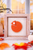 Broom/Pie Reversible Wood Frame Sign