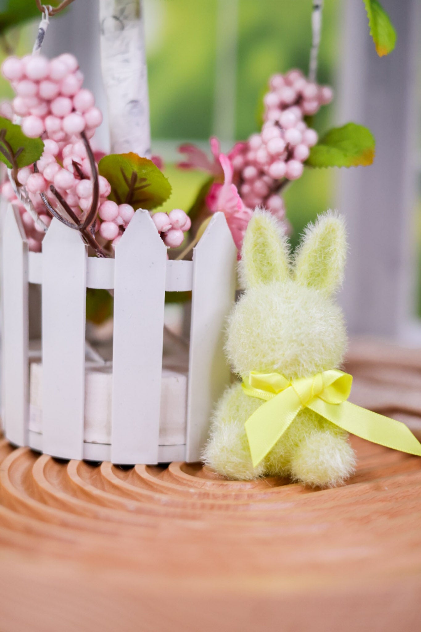 Flocked Spring Bunnies (7 Colors)