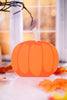 Chunky Wooden Jack-O-Lantern Sitter