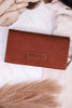 Southwestern Hand Tooled Leather Wallet