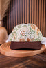 Licensed Willie Nelson Jaquard Pattern Snap Back Hat