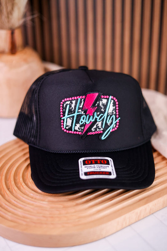 Howdy Rodeo Trucker Patch Hat